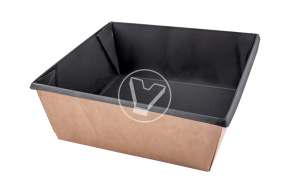 OneClick salad bowl, 1250 ml, black inside