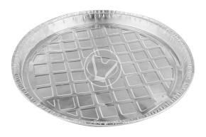 Aluminum dish Y328, round for pizza