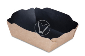 Salad bowl Eco OpSalad, 1000 ml, black interior (+ lid 3301816)