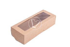 Ланч-бокс самосборный OneBox, 500 мл, крафт