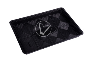 Дно для суши КД-004, черное, 306*216*23 мм