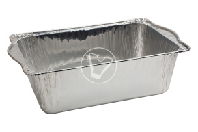 Aluminum pan form with lid, 4200 ml, 330*210*95 mm, Lamina