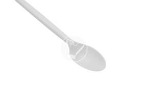 Tea spoon, white, 120 mm