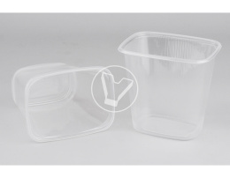 Container 500 ml, 108*82*102.8 mm, StirolPlast