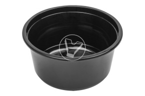 Soup container K115, 350 ml, black