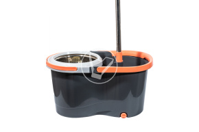 Mop with bucket and wringer LV-A04, 2 attachments included