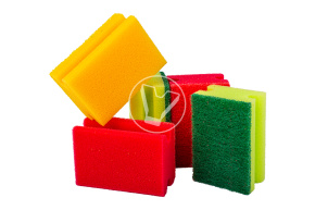 Large-pored kitchen sponge, 5 pcs/pack, Comfort