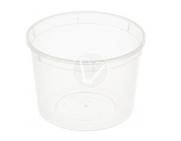 Soup container PL, 500 ml, black, d 112 mm