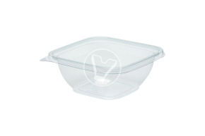 Контейнер С-12 для холодного, 375 мл, 12*12 см, прозрачный