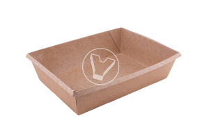 Salad bowl OneClick, 1000 ml, craft