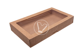 Ланч-бокс самосборный OneBox, 1450 мл, крафт