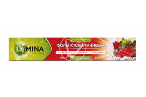 Фольга в футляре с встроенным ножом, 45 см, 60 м, 18 мкм, Lamina