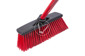 Brush, PP, with metal handle, 120 cm, brush size 29*16.5*9 cm