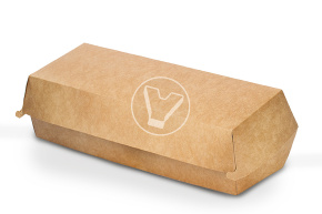 Упак. для хот-догов, картофеля фри ECO HD BOX,