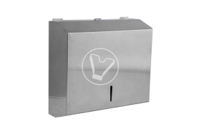 Paper towel dispenser Z stack, 280*260*102, silver chrome