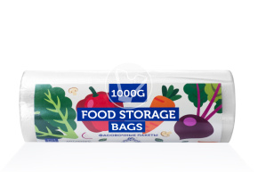 Produce plastic bag in a roll, 25*35cm, transparent Cyclic