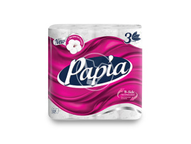 Туалетная бумага Papia Premium, 3 слоя, 15 м, 32 шт/уп
