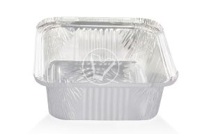 Aluminum container C2619, 1900 ml, 260*190*65 mm, Lamina