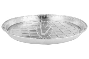 Aluminum dish Y328, round for pizza