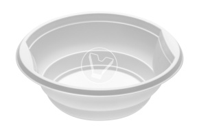 Deep plate, white, 500 ml, StirolPlast