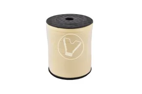 Decorative ribbon, champagne, width 5 mm, 500 m