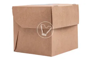 Упаковка для маффинов ECOMUF 1, 1 отделение, 100*100*100 мм