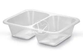 Sealing container, transparent, 180*137*45 mm, 626 ml