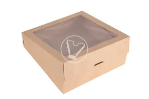 Ланч-бокс самосборный OneBox, 1500 мл, крафт