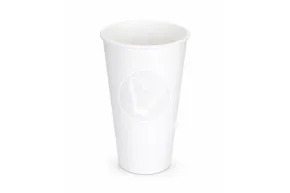 Paper cup 400 ml, white, d 90 mm