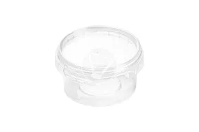 Jar with lid, transparent, d 69 mm, 80 ml
