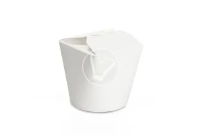 Paper container for China Box noodles, white, 750 ml