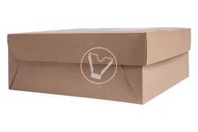 Упаковка для маффинов ECOMUF 9, 9 отделений, 250*250*100 мм