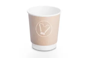 Paper cup 250 ml, kraft, d 82 mm