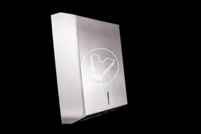 Paper towel dispenser Z stack, 285*370*100, silver chrome