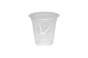 Plastic cup, shaker, transparent, 300 ml, Cyclyc