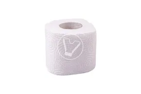 White two‑ply toilet paper, 18 m