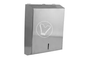 Paper towel dispenser Z stack, 285*370*100, silver chrome