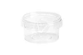 Jar with lid, transparent, d 69 mm, 80 ml