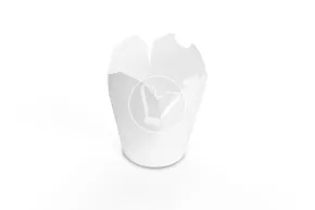 Paper container for China Box noodles, white, 750 ml