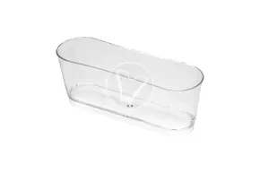 Dessert container "Limoncello", 50799P, oval, 100 ml, transparent