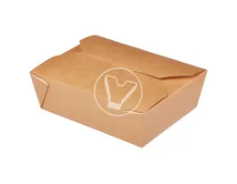 Корoбка универсальная, 900 мл, для лапши, втор. блюд и гарниров ECO FOLD BOX (БУМ, Doeco)