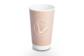 Paper cup 400 ml, kraft, d 90 mm