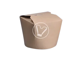 Paper container for China Box noodles, craft, 500 ml