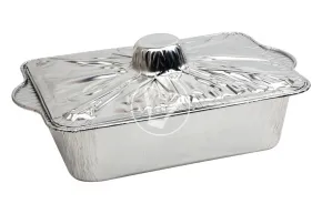 Aluminum pan form with lid, 3800 ml, 300*190*70 mm, Lamina