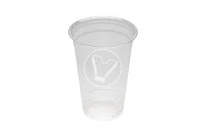 Plastic cup, shaker, transparent, 500 ml, Cyclyc