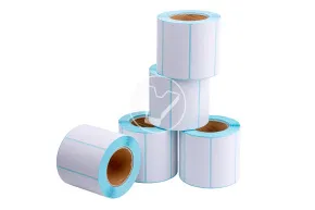 Thermal label for scales, sticker 58*30 mm, 500 pcs/roll, Verde Vita