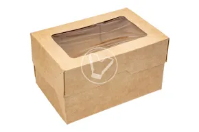 Ланч-бокс самосборный OneBox 1200 мл, крафт