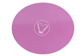 Cake board without holder, round, d 280 mm, height 2.5 mm, pink, 10 pcs/pack, “Confectioner”