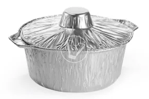 Aluminum pan form with lid, 2300 ml, 252*160*98 mm, Lamina