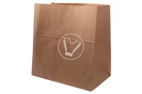 Bag with straight bottom, craft, 320*200*340 mm